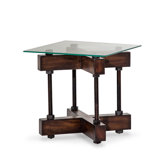 Killington Glass End Table
