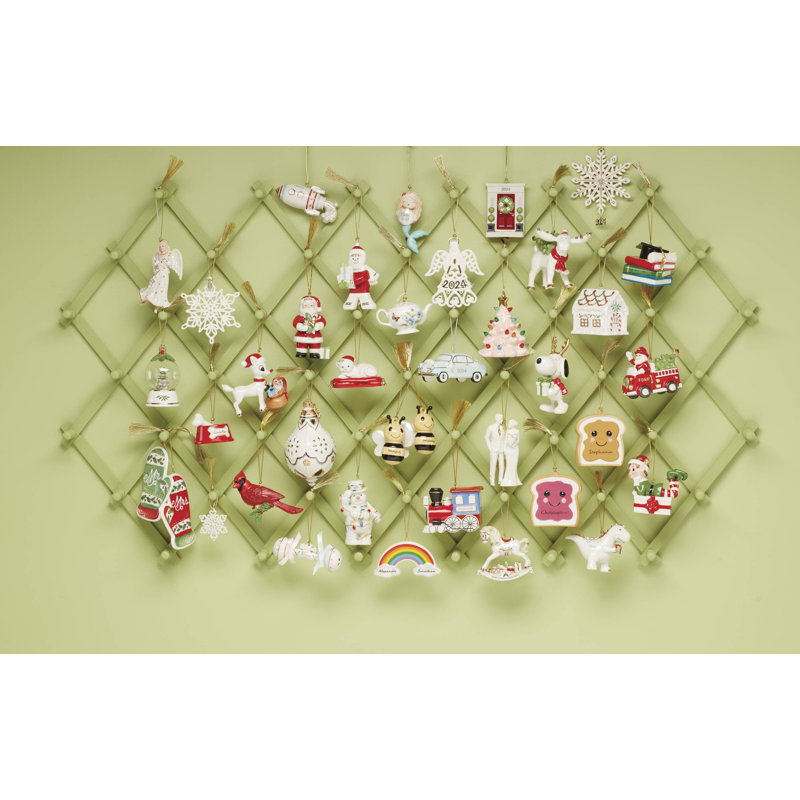 Ornament 4" Porcelain Holiday Ornament