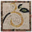 6.3 in. x 6.3 in. Marble Tile