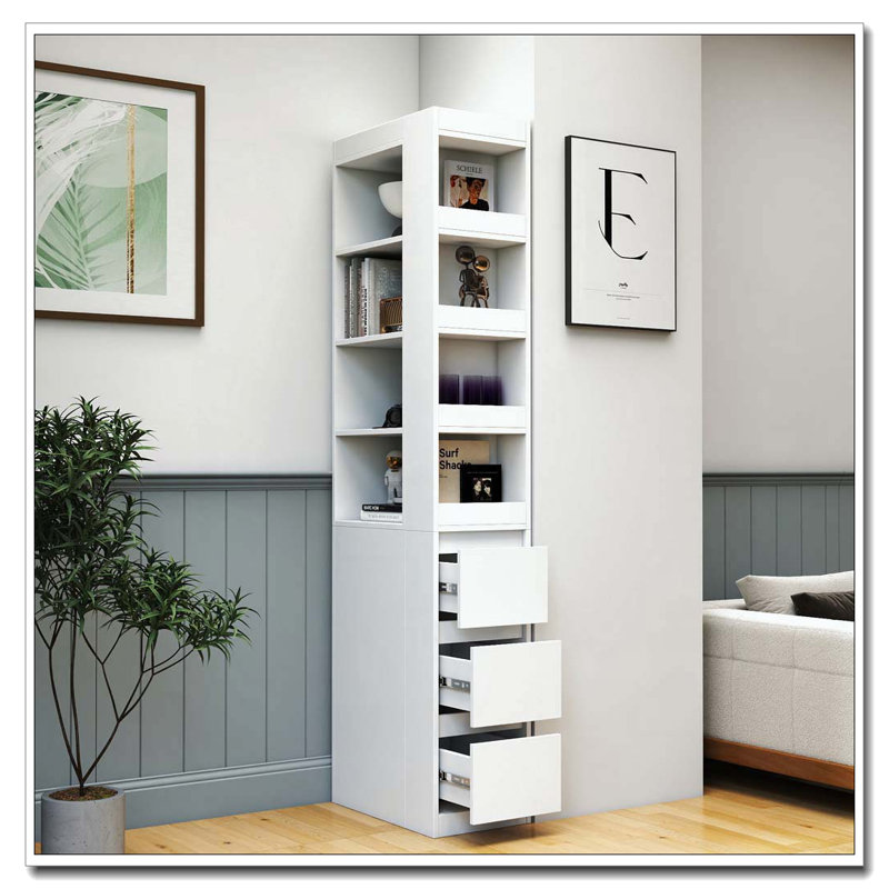 Bibliothèque de présentation, Blanc
