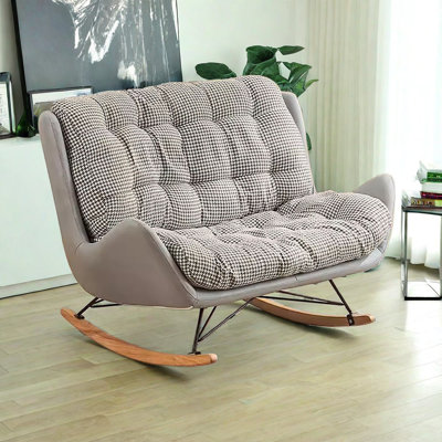 Chaise berçante de luxe Nordic Light