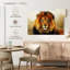 «Blue Eyed Lion», reproduction sur toile-2002425889