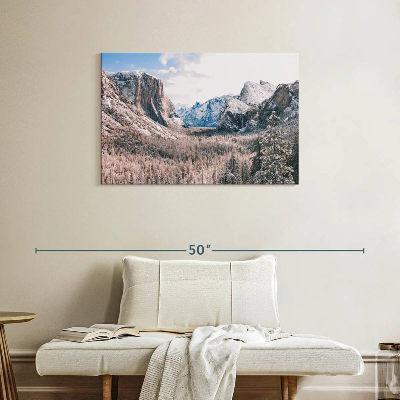 Alvord Snowcapped Mountain, 24" H x 36" W