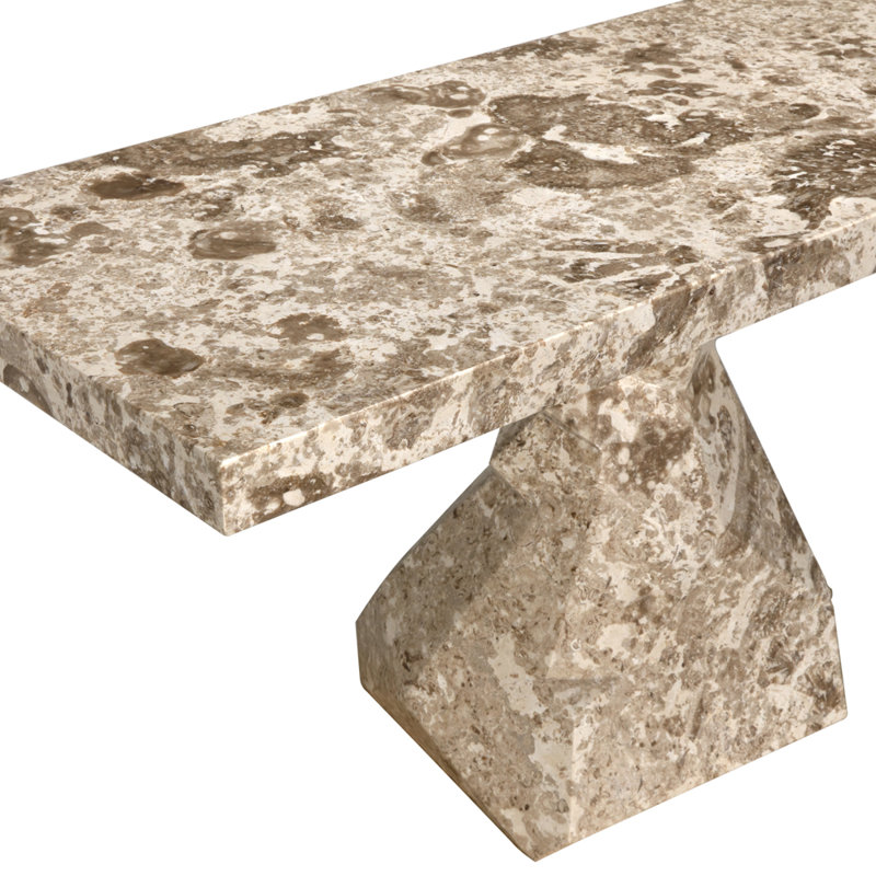Tilden Console, Marble, White