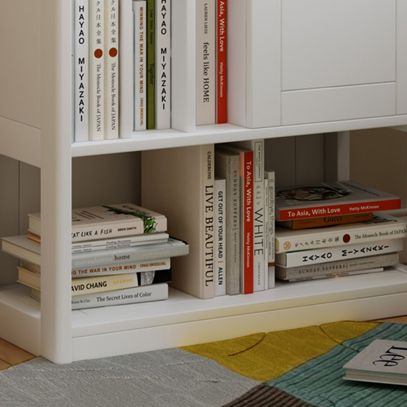 Bibliothèque American Style, Blanc