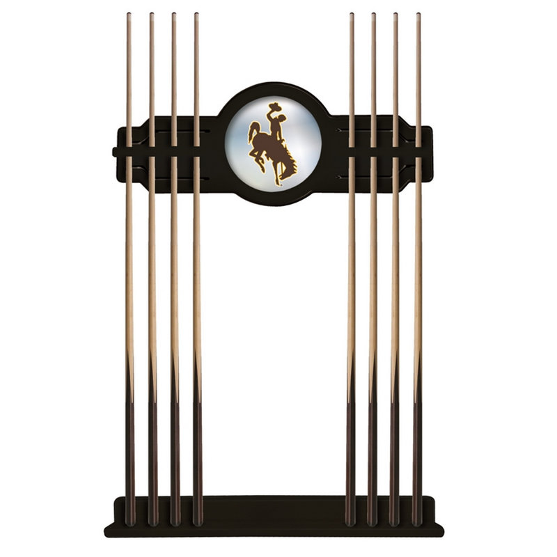 Porte-queues de billard NCAA, Noir, Wyoming Cowboys