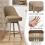 Tabouret de bar et de comptoir pivotant 26 po-64612486