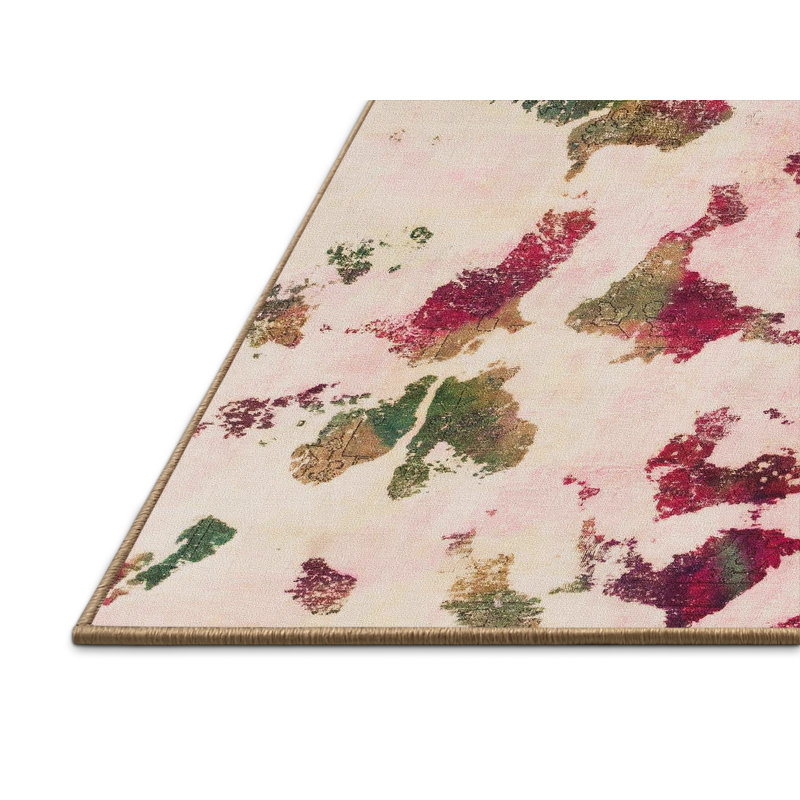 Abstract Indoor Rug, Rectangle 5' x 8'
