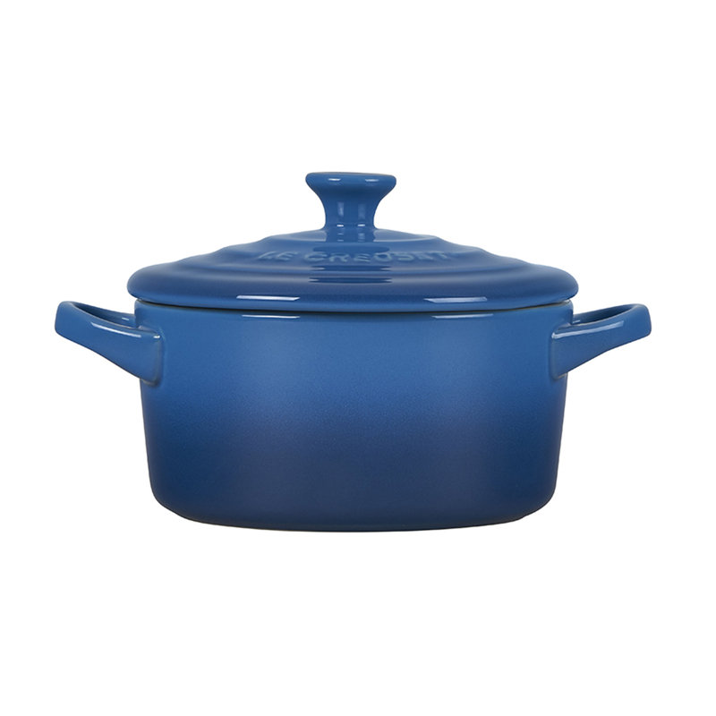 Le Creuset Stoneware Mini Round Cocotte, 14oz., Marseille