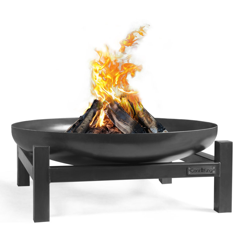 Round Steel Wood Burning Smokeless Fire Pit