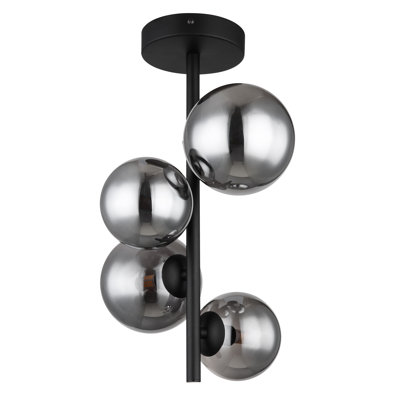 Baumstown Glass Flush Mount