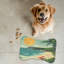 Tapis d'alimentation classique en forme d'os Classic Hawaiian Shores