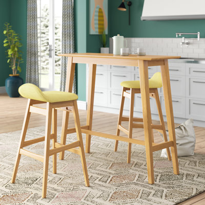 Breashears 3 Piece Pub Table Set by Wade Logan