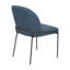 High Back Upholstered Dining Chairs with Metal Legs-445965729