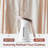 Newbealer Handheld Garment Steamer,2 Level Adjustable Steam Temperature,Vertical Steam,+Mini Handheld Vacuum,Gold