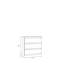 Quaniqua 3 - Drawer Rectangle Accent Chest