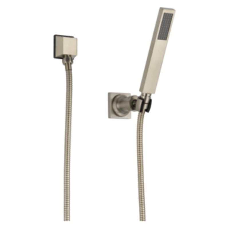 Siderna® Wall Mount Handheld Shower Head, Brushed Nickel