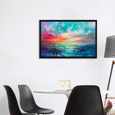 Skye Colour Spectrum 1 Piece Wall Art on Canvas