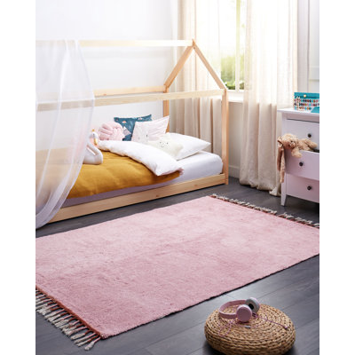 Amaryana Solid Colour Cotton Hand Tufted 140cm X 200cm Area Rug