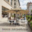 Parasol de table semi-automatique pour l'extérieur-1010890789