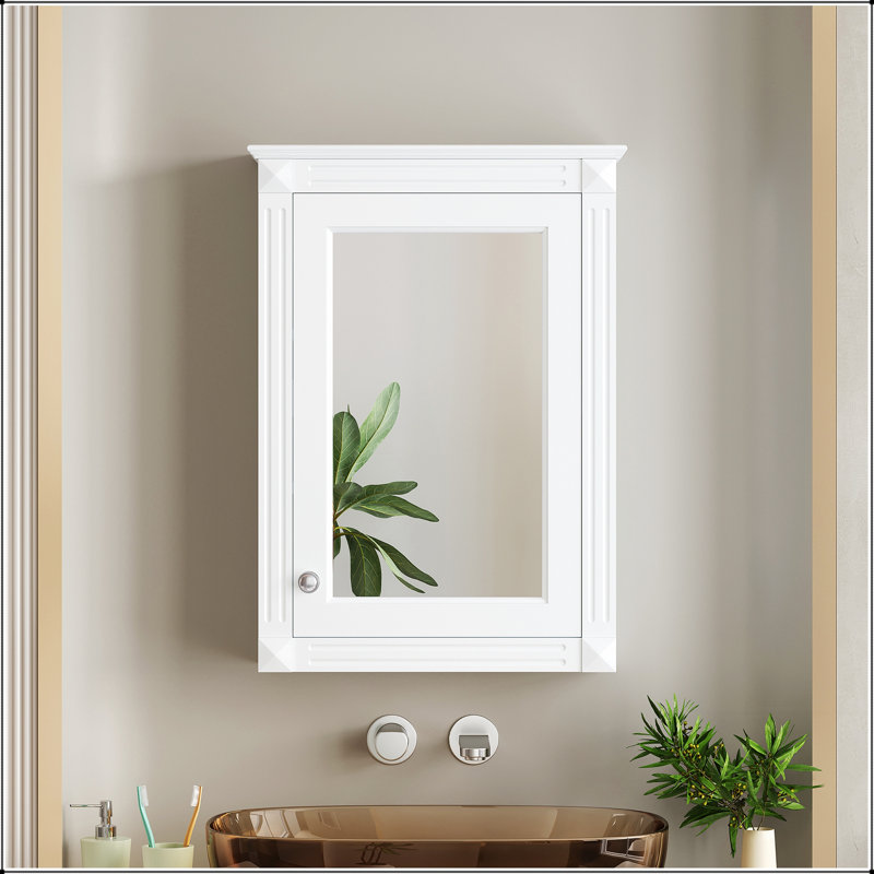 W H Medicine Cabinet Mirror