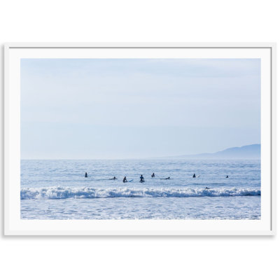 Surf Blues Print by Carly Tabak