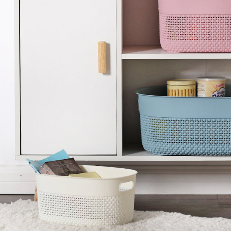 Panier de rangement en plastique, 4