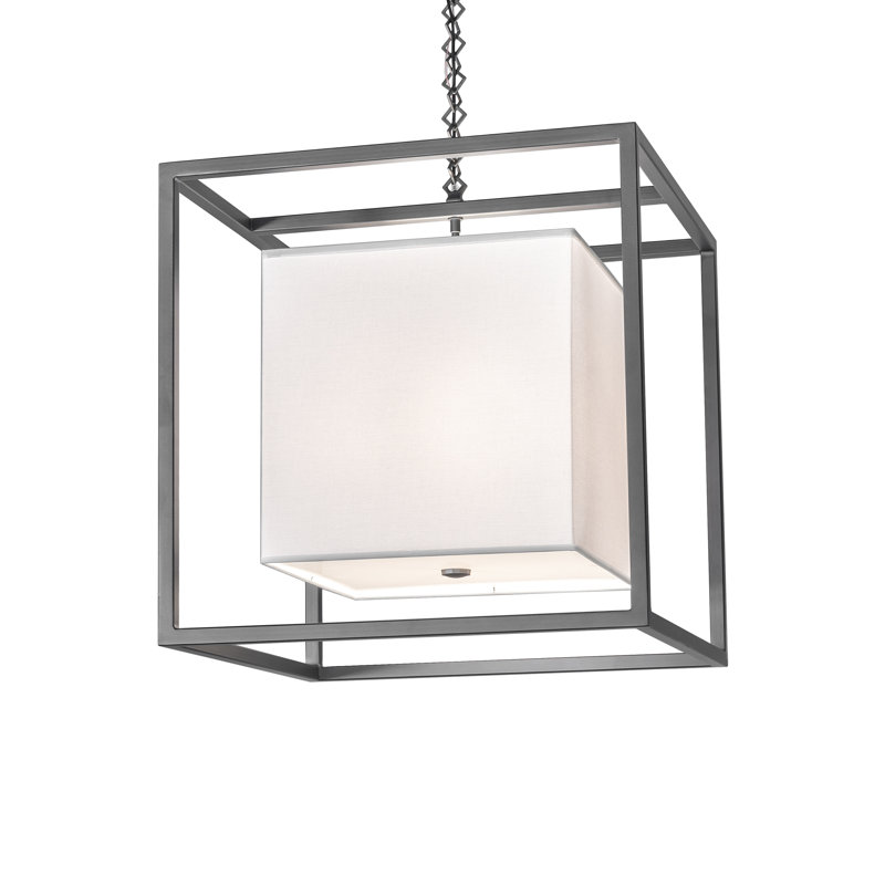 22" Square Kitzi Box Pendant