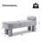 Bulwell 59.4" Long Upholstered bedroom bench-545412907