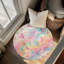 Tapis tressé Painted Love Sprays-106464327