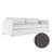 Madison Straight Square Track-Arm Sofa-802213040-802213030-802213074