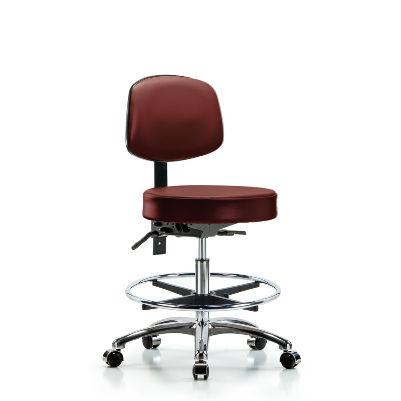 Chaise de travail, Roulettes, Bortsch, Non inclinable inclus