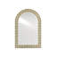 Ellaria Arch Bone Wall Mirror