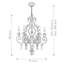 Banville 6 - Light Candle Style Chandelier