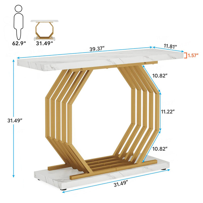 Table de couloir, console, table de canapé, table d'appoint, table de vestibule