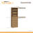 Mosaics Storage 5-shelf 4-drawer 2-hang Rod Closet Organizer
