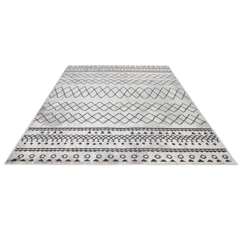 Edgarton Geometric Hand Woven Area Rug, Rectangle 160 x 230cm