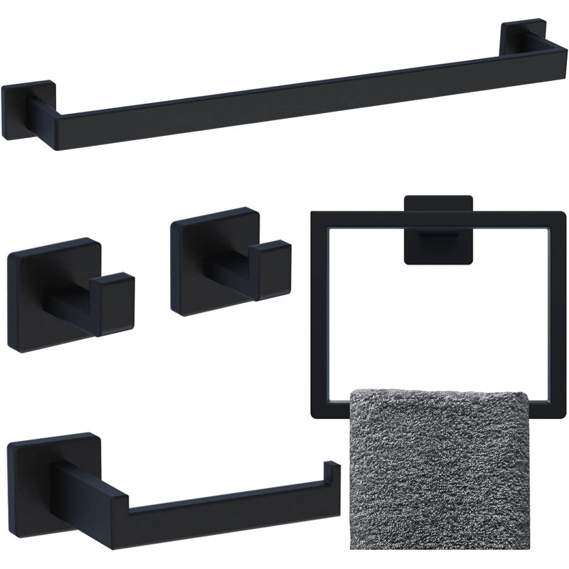 Ensemble de quincaillerie de salle de bain 5 pièces