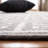 Rodgers Hand Woven Flat Weave Banana Silk/Wool/Cotton Geometric Rug in Ivory-796912608