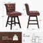 Tabouret de comptoir pivotant 25,8 po Aquetzalli-96213347-96793256