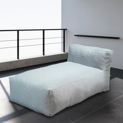 Light Gray Patio Chaise Lounger