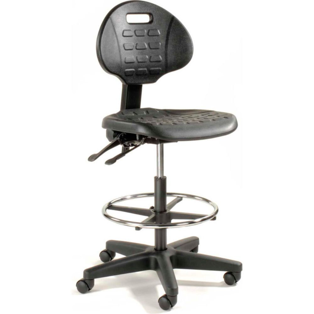 Interion 5-Way Adjustable Ergonomic Stool, Black - Wayfair Canada