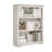 Luper 42.1" H x 31.5" W Standard Bookcase with 3-Tiers Shelf-1286838047-1307082575