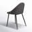 Holmes Vegan Leather Dining Chair-1948289818