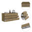 Commode double 6 tiroirs 60,47 "Alohna Randwick-1836193900