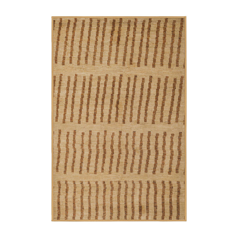 Tapis décoratif multicolore à motif abstrait, Rectangle 6 pi x 9 pi