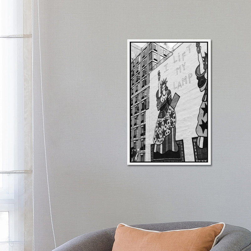 Highline View VII by Bethany Young - Print on Canvas, 66.04cm H x 45.72cm W x 3.81cm D, White Framed