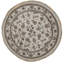 Hand Knotted Area Rug in Ivory