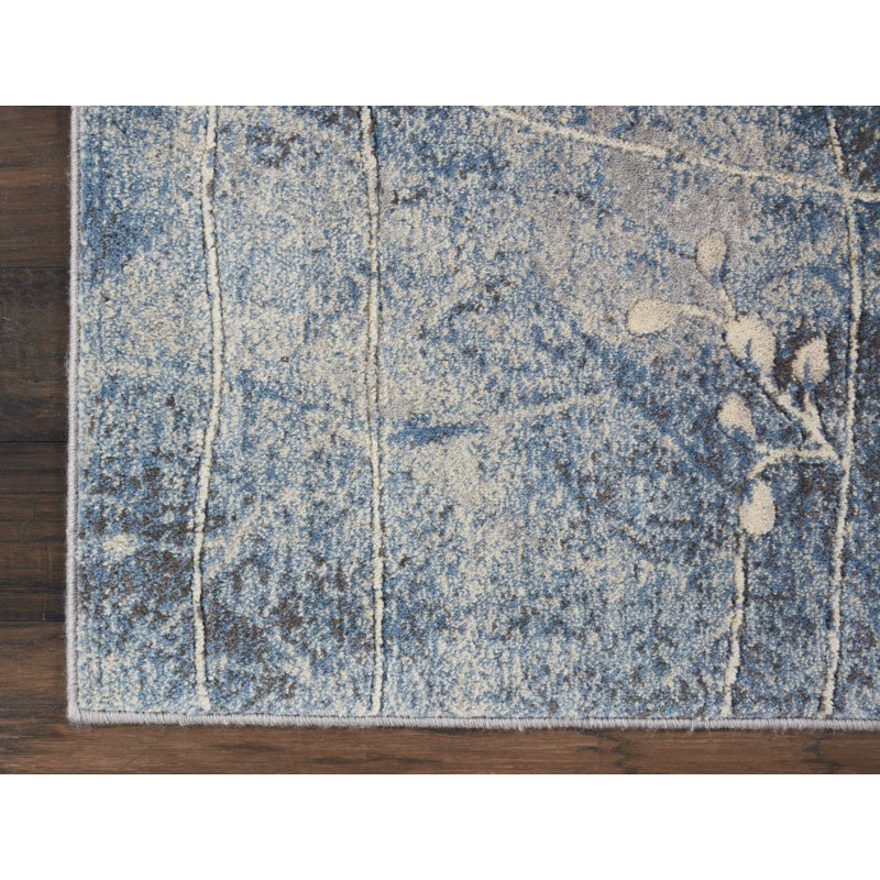 Tapis argenté, Tapis de couloir 2 pi 3 po x 10 pi