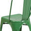 Commercial GradeMetal Indoor-Outdoor Stackable Chair-984495318